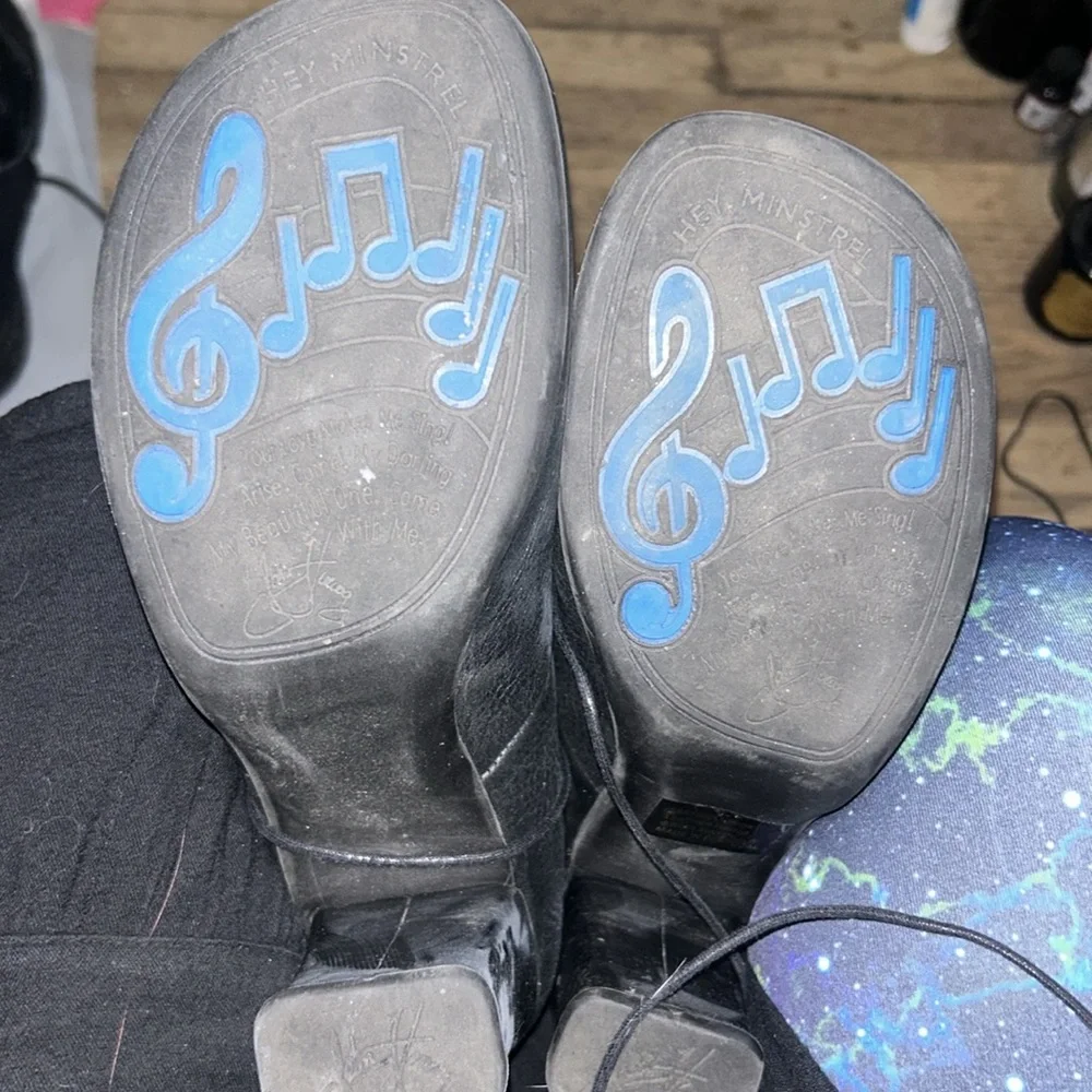 Fluevog Soprano Angela booties 11 - Picture 4 of 7